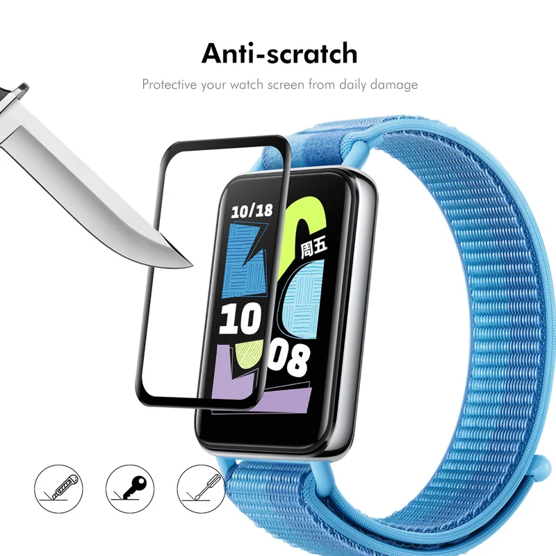 Honor Band 10 Silikon 3D Gekrümmt Displayschutz