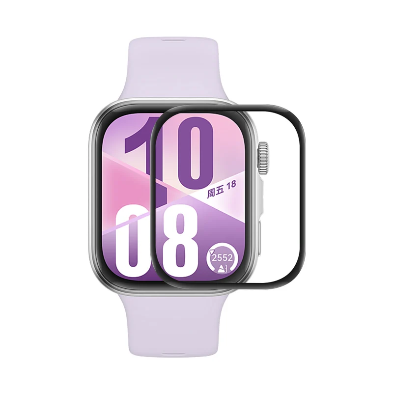 Huawei Watch Fit 4 Silikon 3D Gekrümmt Displayschutz