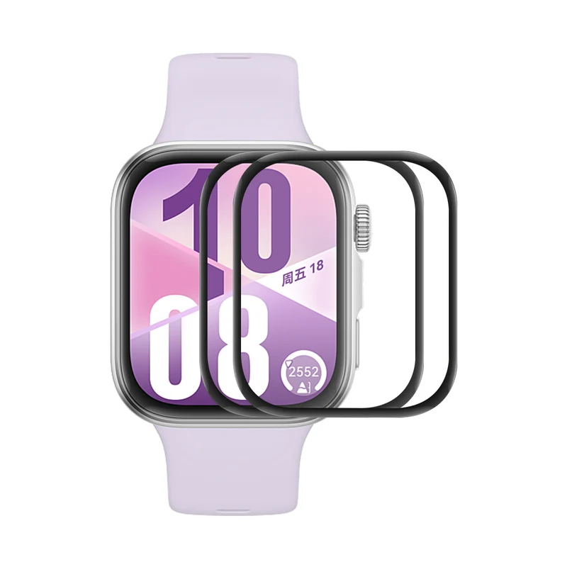 Huawei Watch Fit 4 Silikon 3D Gekrümmt Displayschutz