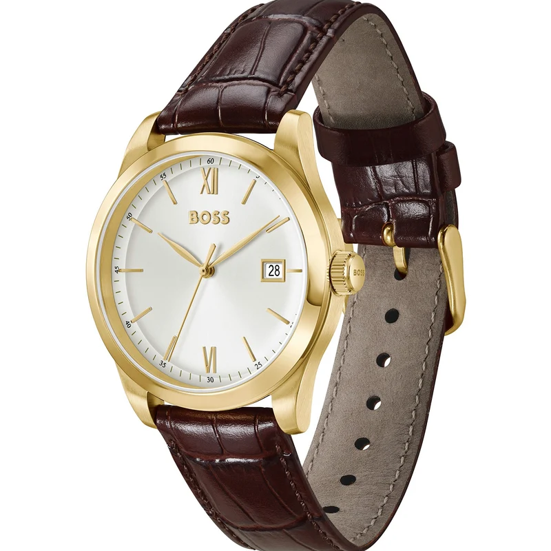 BOSS Langford 1514357 Herren Armbanduhr • Elegantes Design • Klassisches Quarzwerk