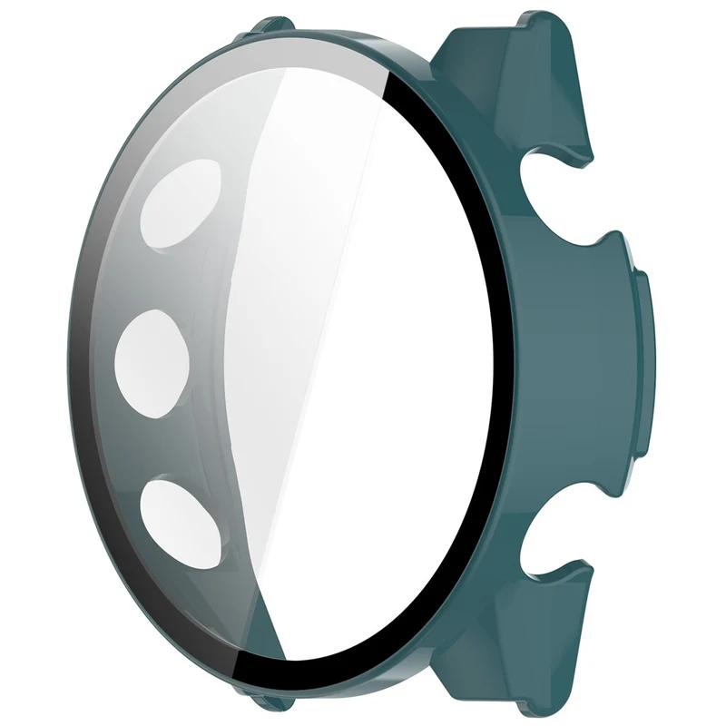Auffallend Modisch Garmin Forerunner 570 42mm Hülle mit Displayschutz in Glas und Silikon