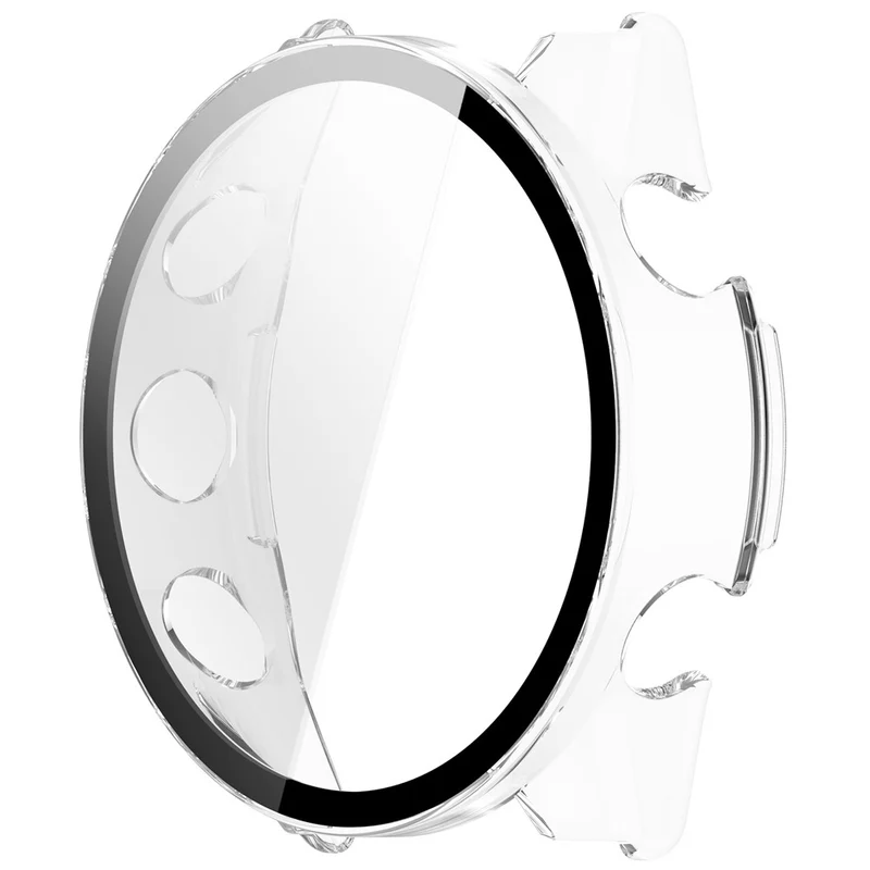 Auffallend Modisch Garmin Forerunner 570 42mm Hülle mit Displayschutz in Glas und Silikon