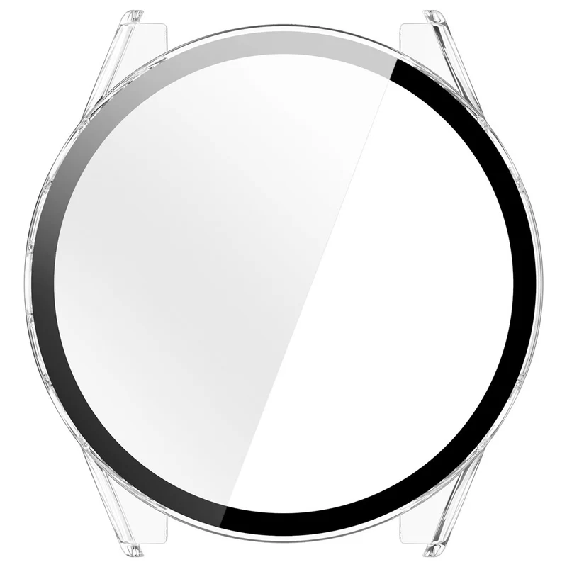 Auffallend Modisch Garmin Forerunner 570 42mm Hülle mit Displayschutz in Glas und Silikon