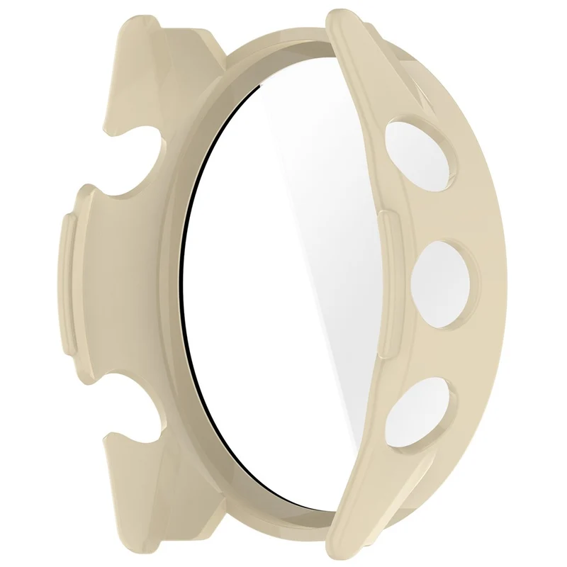 Auffallend Modisch Garmin Forerunner 570 42mm Hülle mit Displayschutz in Glas und Silikon