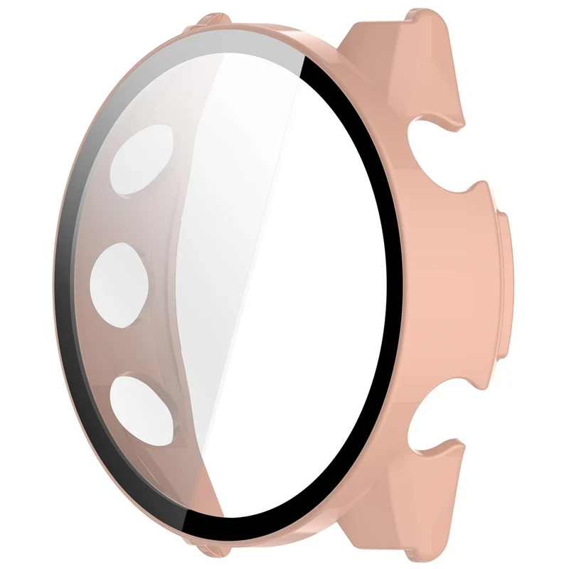 Auffallend Modisch Garmin Forerunner 570 42mm Hülle mit Displayschutz in Glas und Silikon