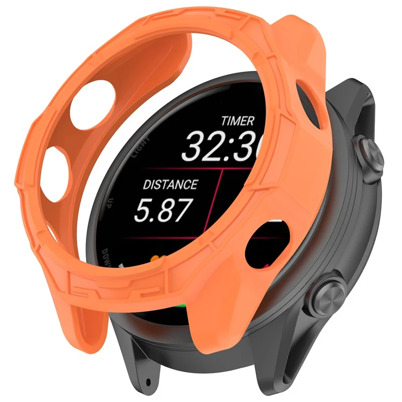 Garmin Forerunner 570 42mm Stoßfest Silikon Bumper