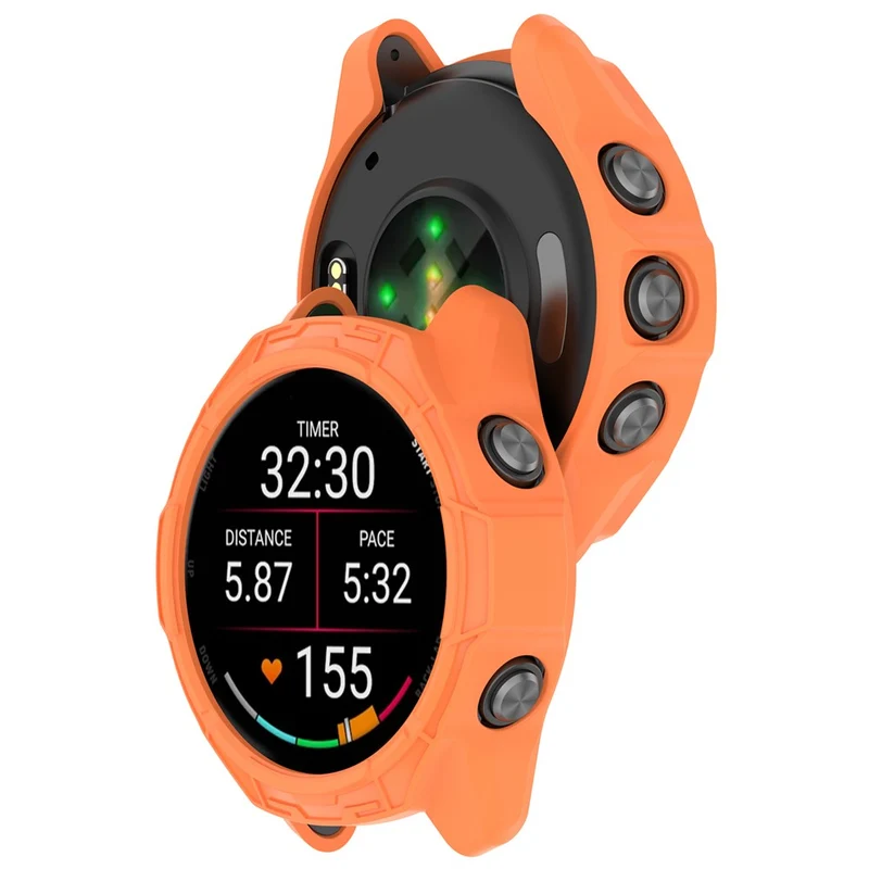 Garmin Forerunner 570 42mm Stoßfest Silikon Bumper