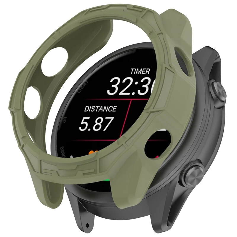 Garmin Forerunner 570 42mm Stoßfest Silikon Bumper