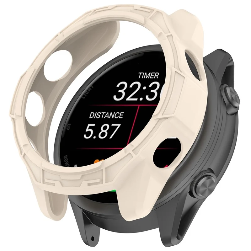 Garmin Forerunner 570 42mm Stoßfest Silikon Bumper