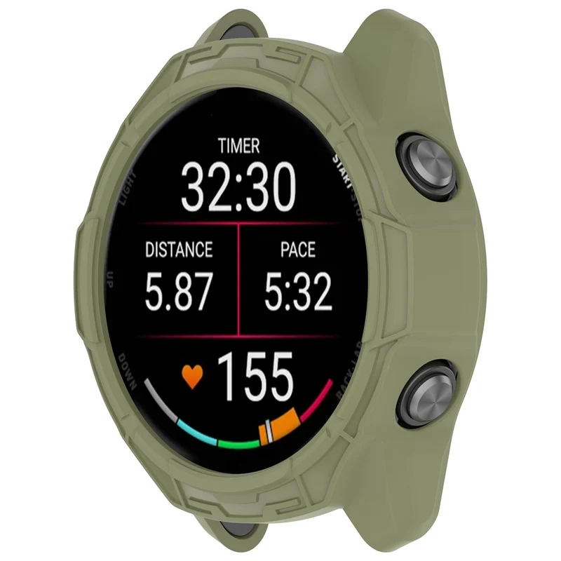 Garmin Forerunner 570 47mm Stoßfest Silikon Bumper
