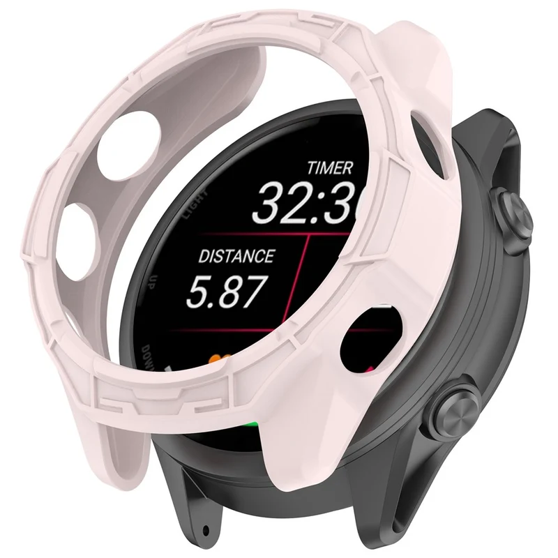 Garmin Forerunner 570 47mm Stoßfest Silikon Bumper