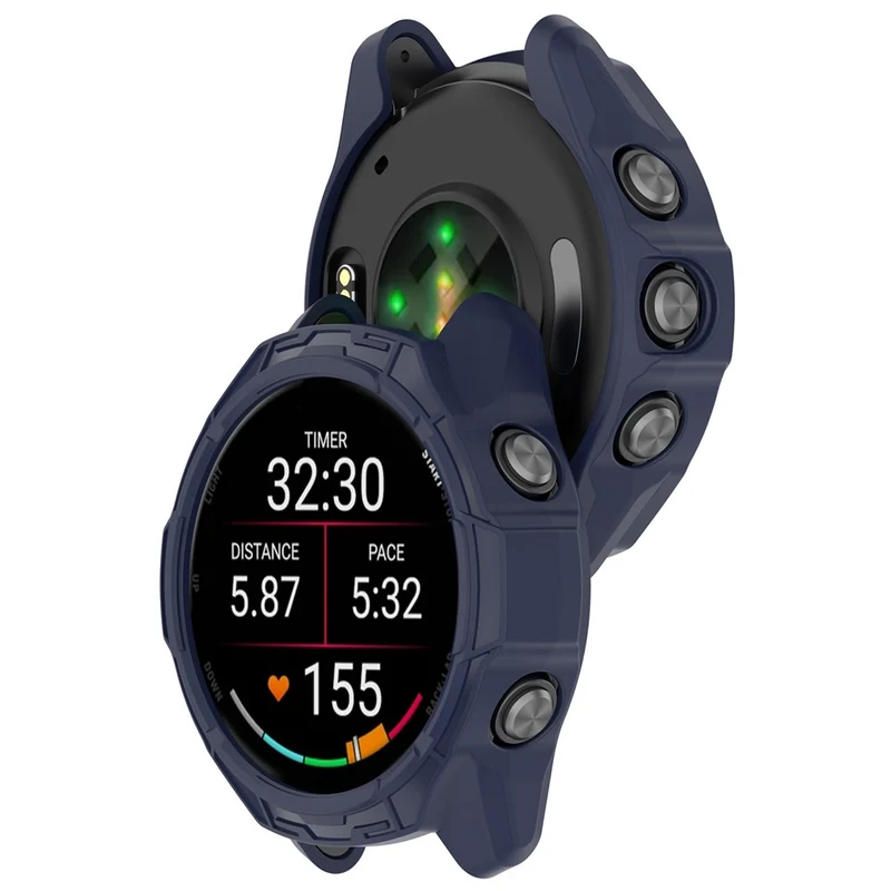 Garmin Forerunner 570 47mm Stoßfest Silikon Bumper
