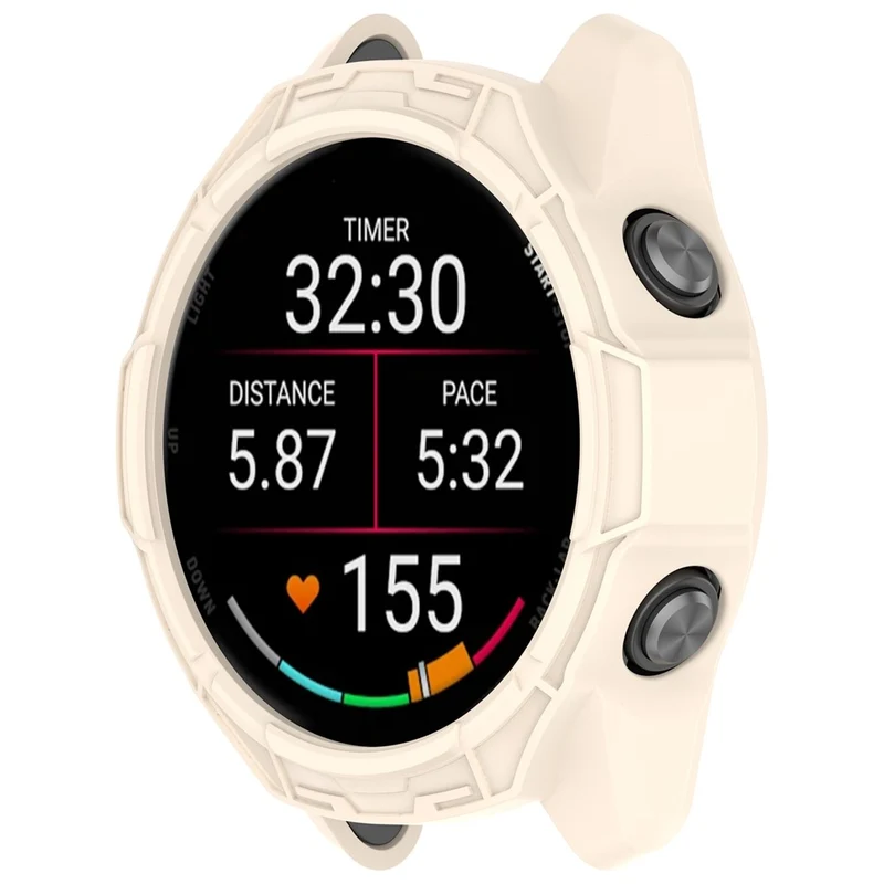 Garmin Forerunner 570 47mm Stoßfest Silikon Bumper