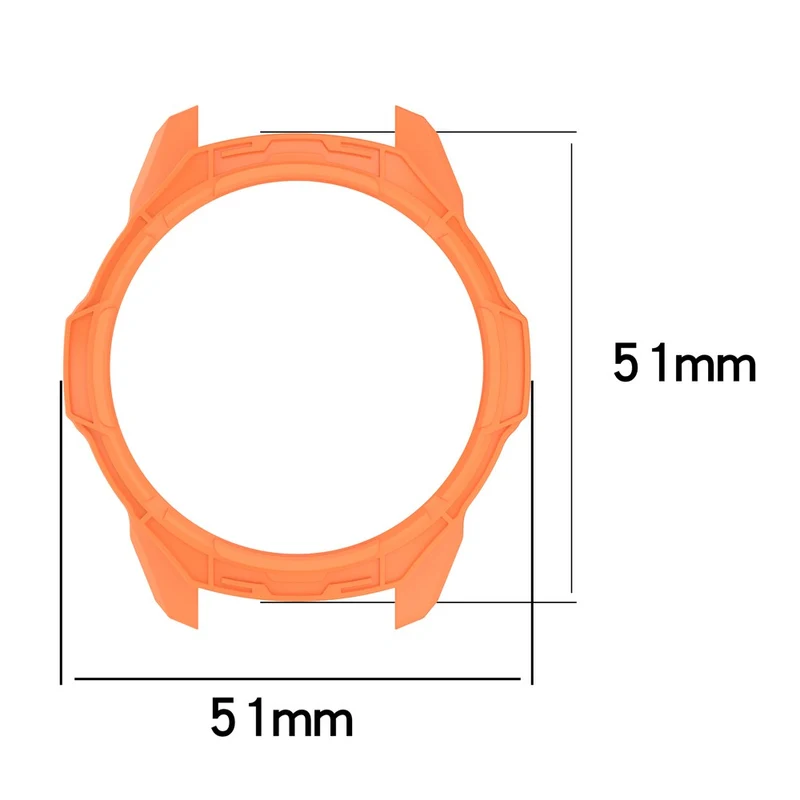 Garmin Forerunner 570 47mm Stoßfest Silikon Bumper