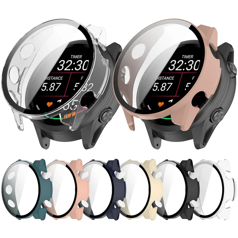 Garmin Forerunner 970 Glas und Silikon Displayschutz