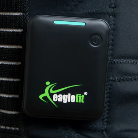 EMS BELT 2.0 Bauch- oder Rückentraining mit 6 Elektroden