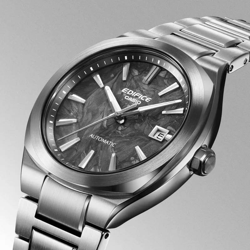 Casio Edifice EFK-200CD-1AER Herren Automatikuhr • Saphirglas • Geschmiedetes Carbon-Zifferblatt