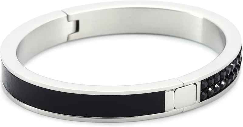 Swarovski Armband Damen Infinity Schwarz Silberfarben 976017