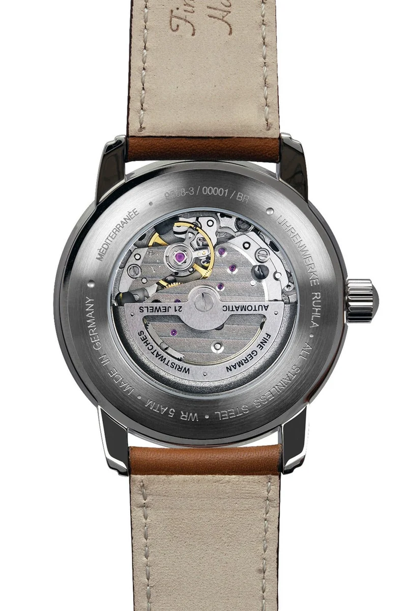 Zeppelin 100 Jahre Méditerranée 9668-3 Herrenuhr Blau • Automatikwerk • Saphirglas