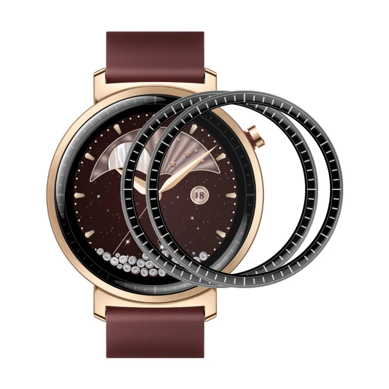 Honor Watch Fit Elegant Edition Silikon 3D Gekrümmt Displayschutz