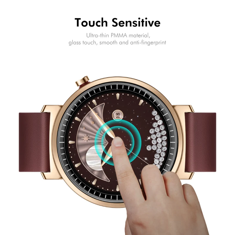 Honor Watch Fit Elegant Edition Silikon 3D Gekrümmt Displayschutz