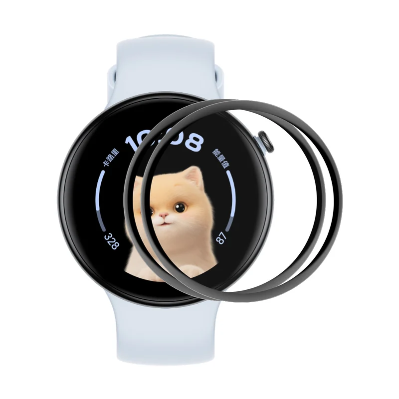 Honor Watch Fit Elegant Edition Silikon 3D Gekrümmt Displayschutz