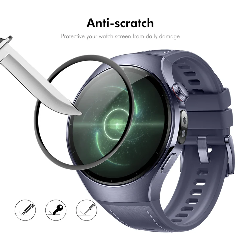 Honor Watch Fit Elegant Edition Silikon 3D Gekrümmt Displayschutz