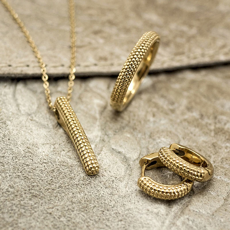 M&M Ring New Structures Gold | Modell 315