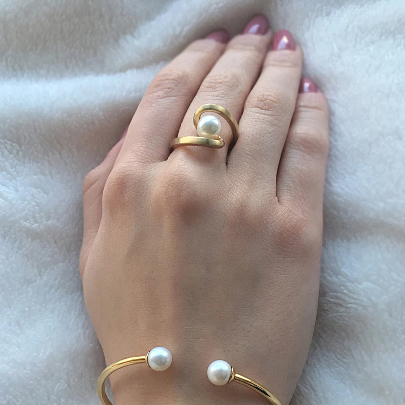M&M Ring Ocean Collection Gold | Modell 282
