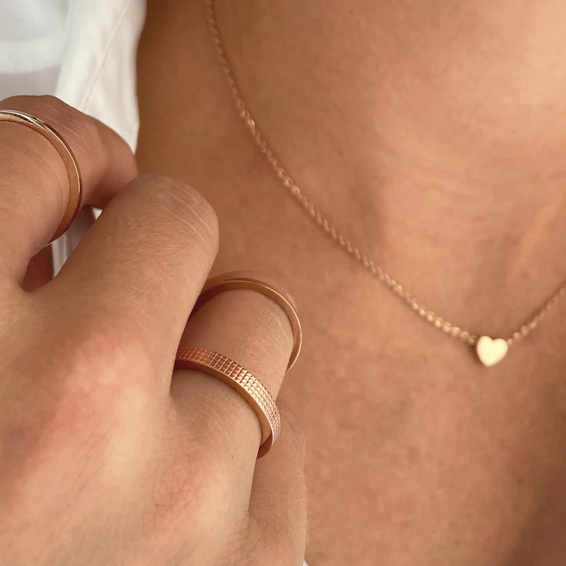 M&M Ring New Structures Rosé | Modell 256