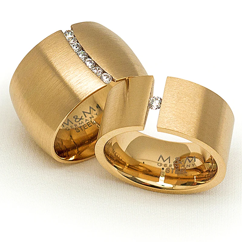 M&M Ring Modern Glam Gold | Modell 248