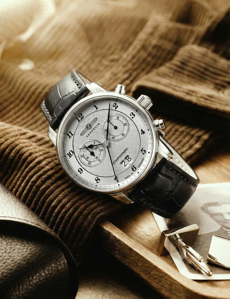 Zeppelin Friedrichshafen 8584-4 Herren • Chronograph • 5 ATM wasserdicht