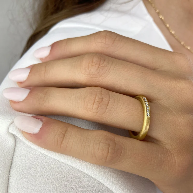 M&M Ring Modern Glam Gold | Modell 225