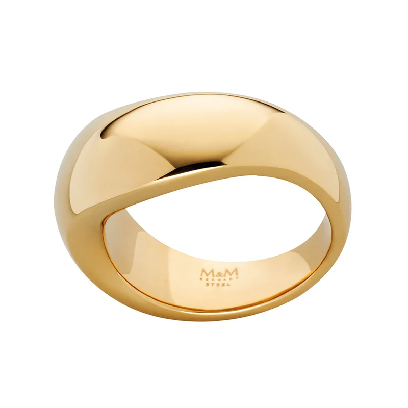 M&M Ring Pure Volume Gold | Modell 212
