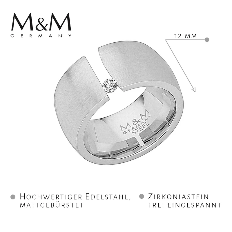 M&M Ring Modern Glam | Modell 208