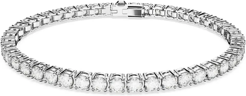 Swarovski RE MATRIX:ARMBAND S WHI/RHS L 5648938