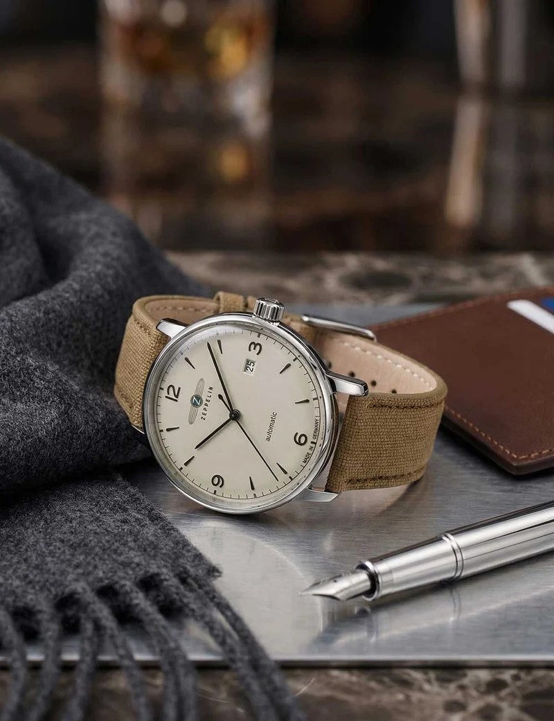 Zeppelin LZ-129 Hindenburg 8064-5 Herren Automatik • Saphirglas • Automatikwerk