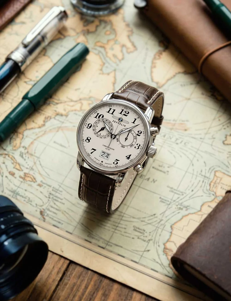 Zeppelin Graf Zeppelin LZ127 7684-5 Herren • Chronograph • 5 ATM wasserdicht