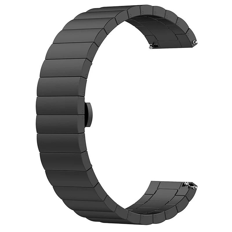 Zenwatch Venice Pro Metallarmband (Schwarz)