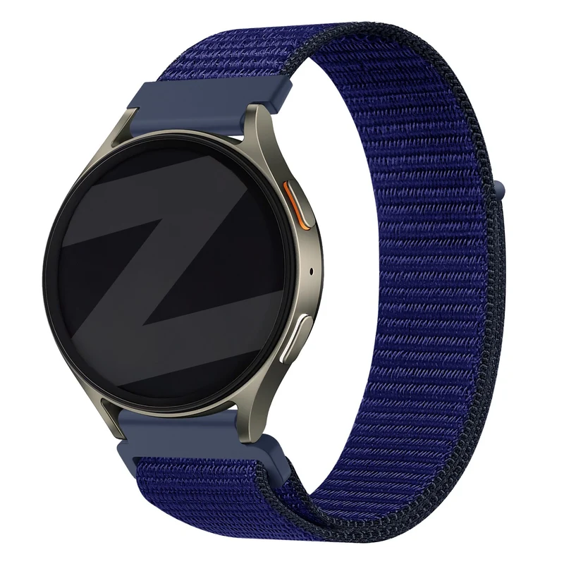 Bandz Zenwatch Venice Pro 2 Nylonarmband 'Easy Fit' (Blau)