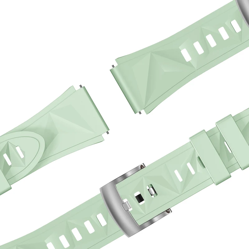 Bandz Zenwatch Venice Pro Silikonarmband 'Easy Fit' (Hellgrün)