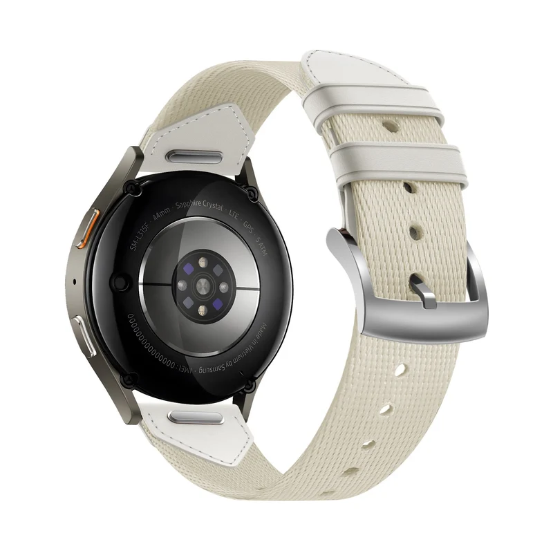 Bandz Zenwatch Venice Pro 2 Leder Hybrid Armband 'Easy Fit' (Polarstern)