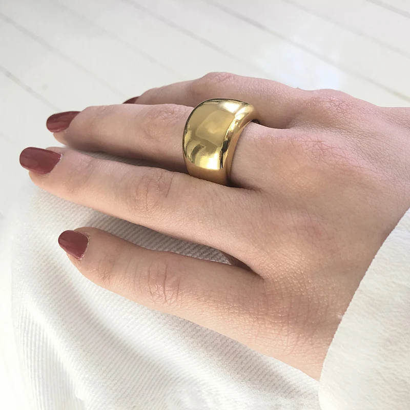 M&M Ring Pure Volume Gold | Modell 137