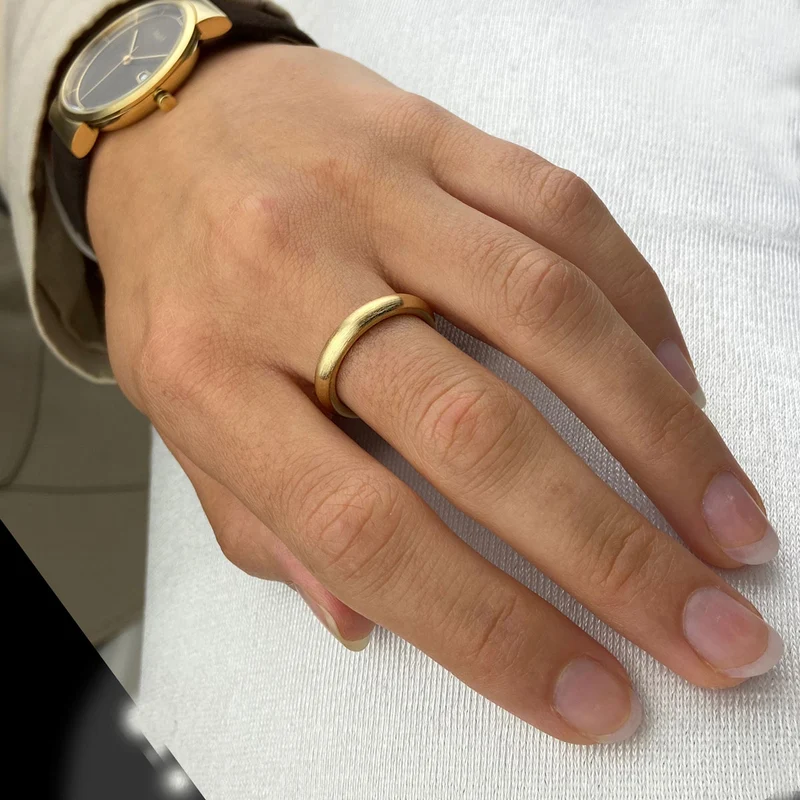 M&M Ring Best Basics Gold | Modell 021