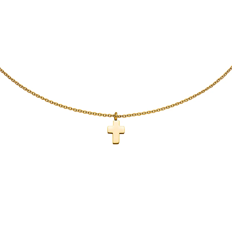 M&M Halskette Fine Line Gold | Modell 428