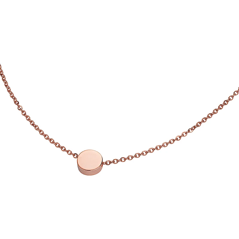 M&M Halskette Fine Line Rosé | Modell 215