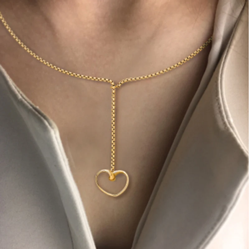 M&M Halskette Fine Line Gold | Modell 394
