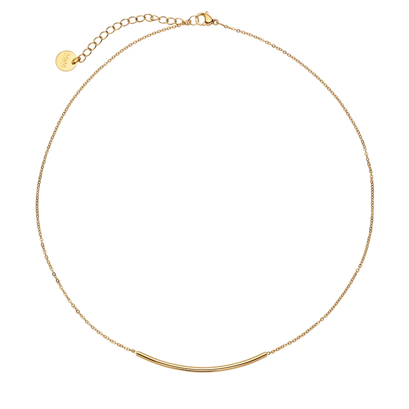 M&M Halskette Fine Line Gold | Modell 379