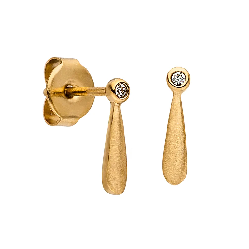 M&M Ohrstecker Modern Glam Gold | Modell 384
