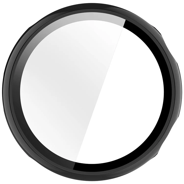 Schützend vivo Watch 5 Hülle mit Displayschutz in Glas und Silikon
